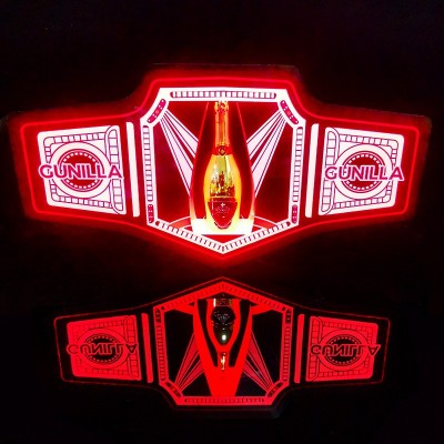 WORLD HEAVYWEIGHT LED wresting champion belt