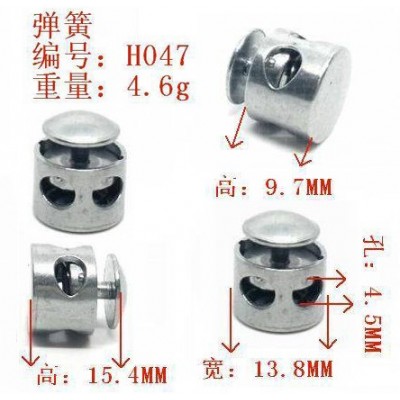 spring stopper H047 14mm land mine 2 holes