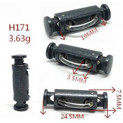 spring stopper H171 24.5mm normal 2 holes