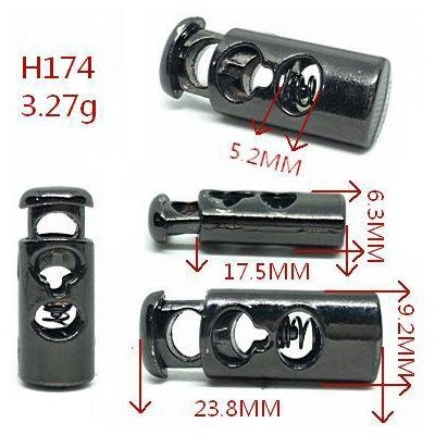 spring stopper H174 24mm normal 2 holes