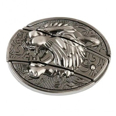 tiger head knife belt buckles