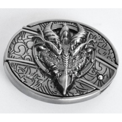 tip mouth dragon knife belt buckles