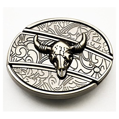 bull head knife belt buckles