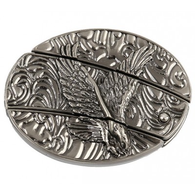 old style narrow eagle knife belt buckles