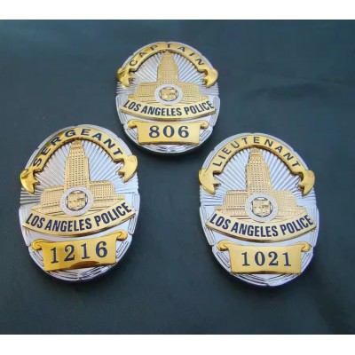 solid brass metal badge