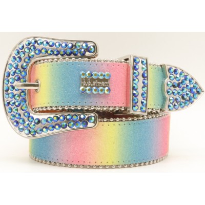 A001 3.8cm bb simon crystal belts 2066