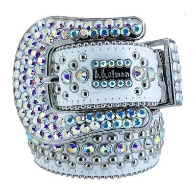 A006 3.8cm bb simon crystal belts 2066