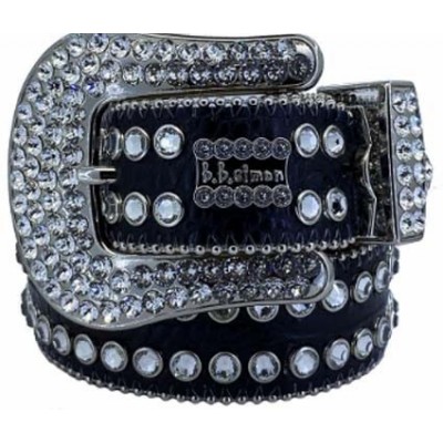 A032 3.8cm bb simon crystal belts 2066