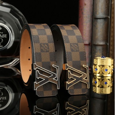 stainless steel 3.8cm louis vitton western buckle belts 26usd/pc 12