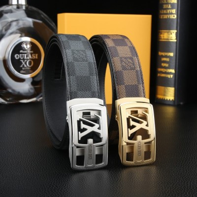 3.5cm louis vitton NFC automatic buckle belt 28usd/pc 13